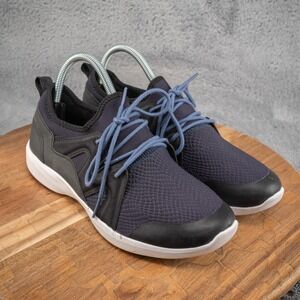 Vionic Storm Womens 8 Navy Blue Black White Athletic Walking Comfort Shoes